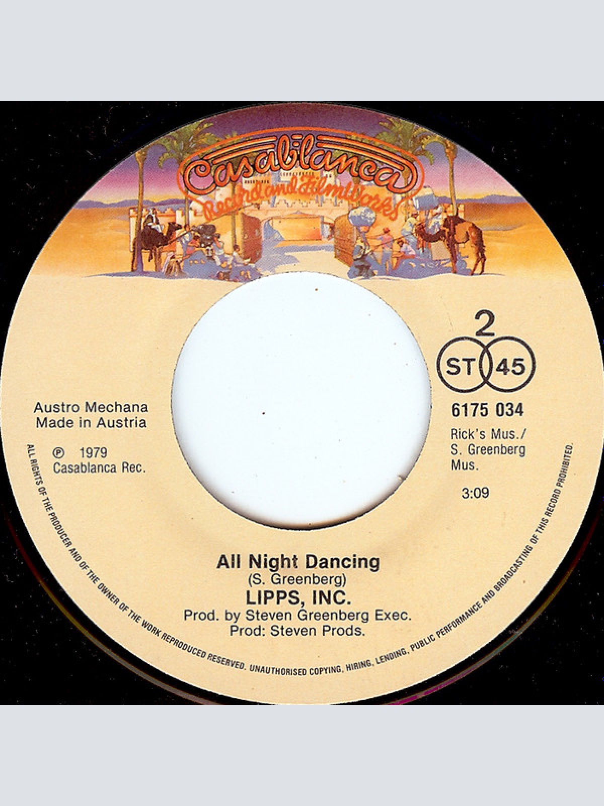 Vinyl / Lipps, Inc. - Funkytown