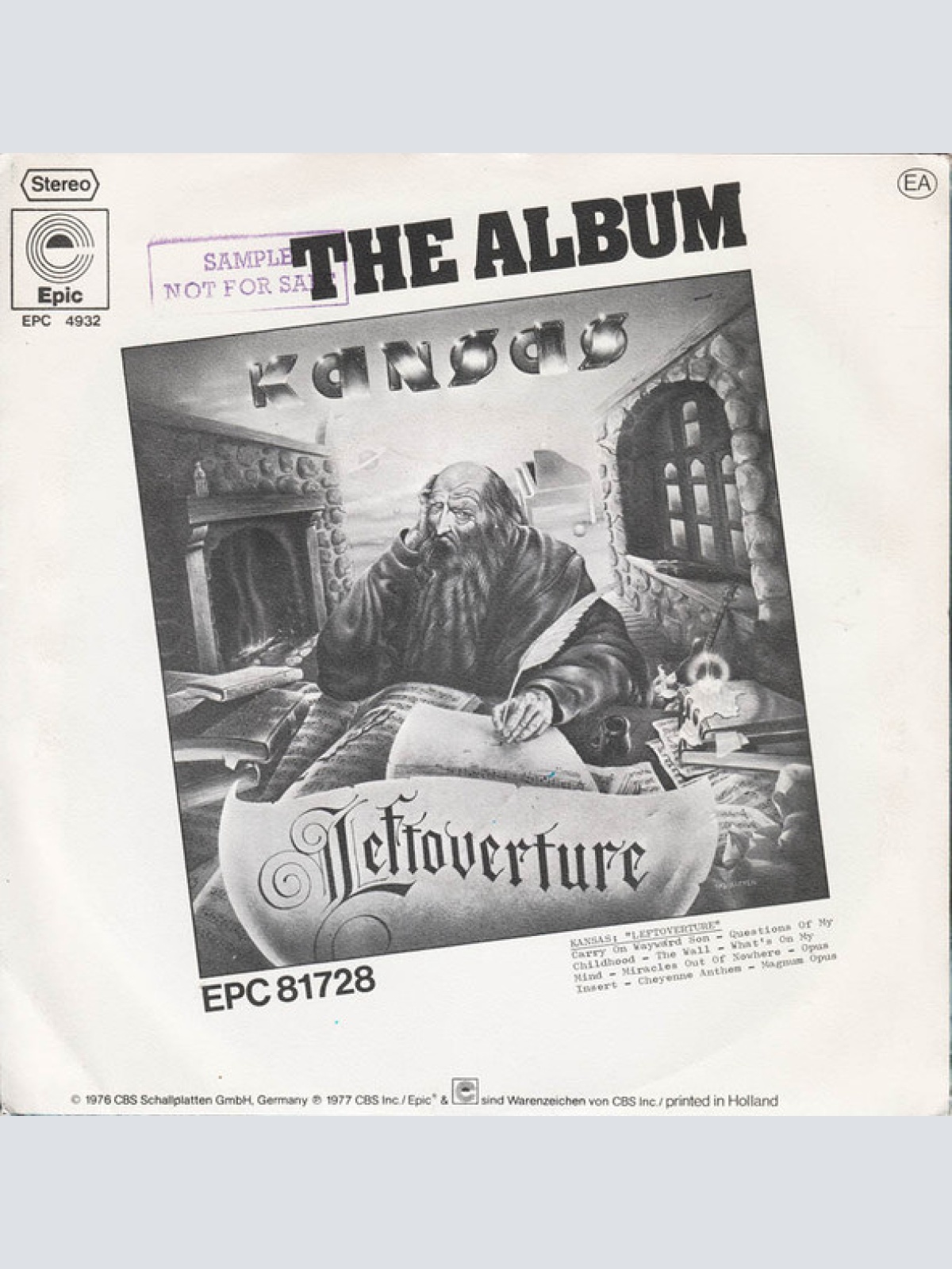 Vinyl / Kansas (2) - Carry On Wayward Son