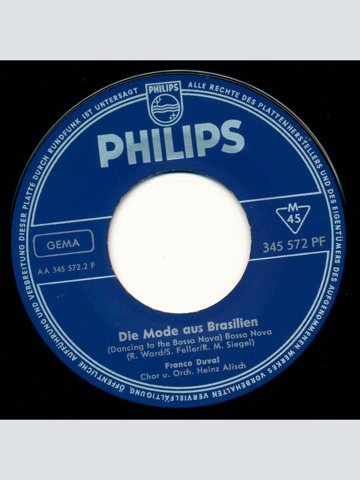 Vinyl / Franco Duval - Katz Und Maus / Die Mode Aus Brasilien