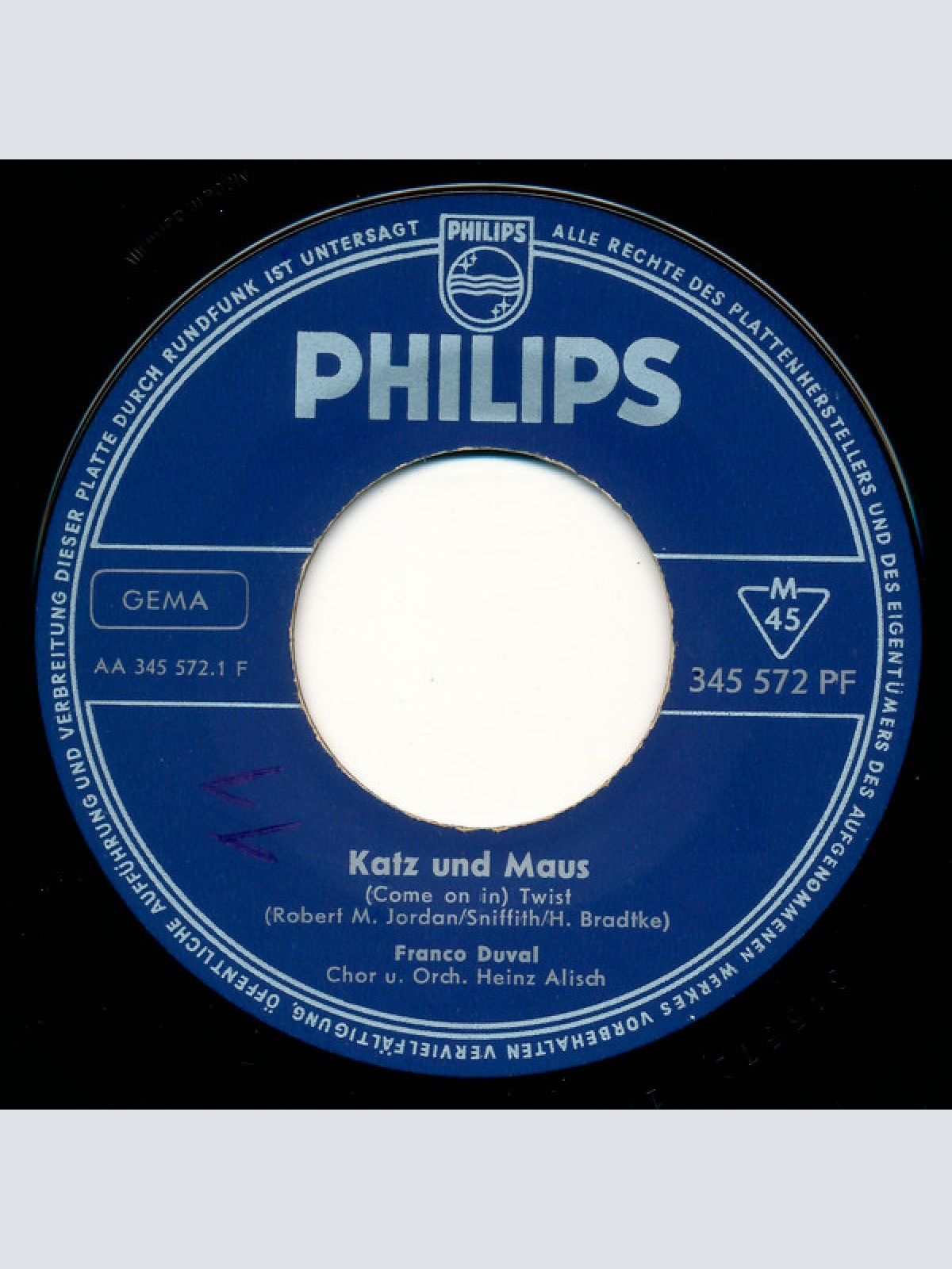 Vinyl / Franco Duval - Katz Und Maus / Die Mode Aus Brasilien