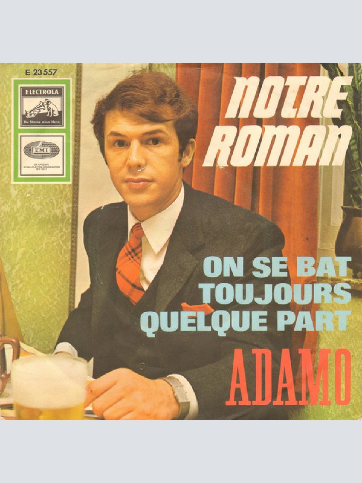 Vinyl / Adamo - Notre Roman
