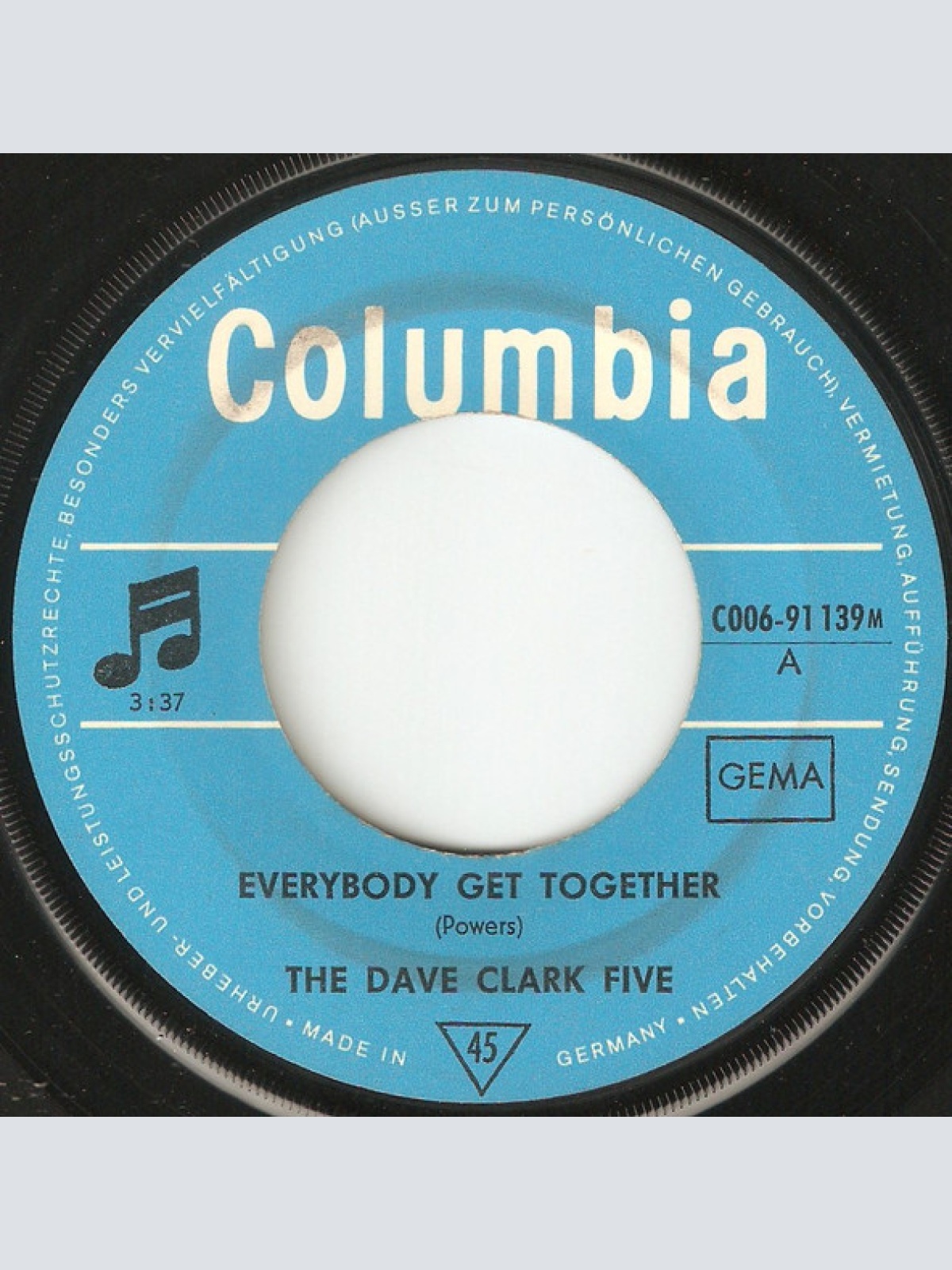 Vinyl / The Dave Clark Five - Everybody Get Together