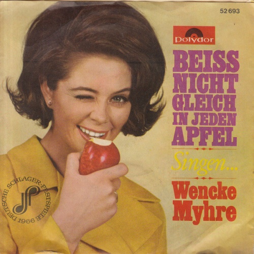 Vinyl / Wencke Myhre - Beiss Nicht Gleich In Jeden Apfel