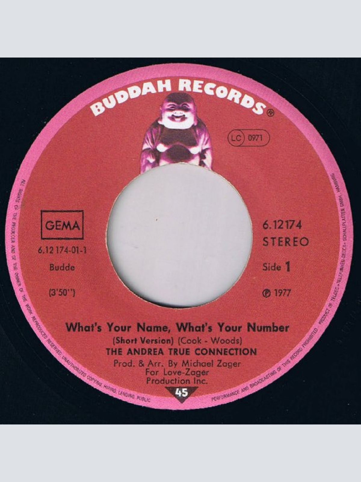 Vinyl / The Andrea True Connection* - What's Your Name, What's Your Number