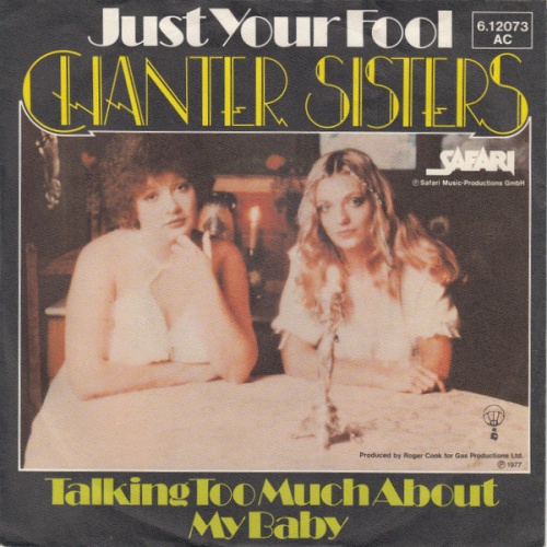 Vinyl / Chanter Sisters - Just Your Fool / Talking Too Much About My Baby