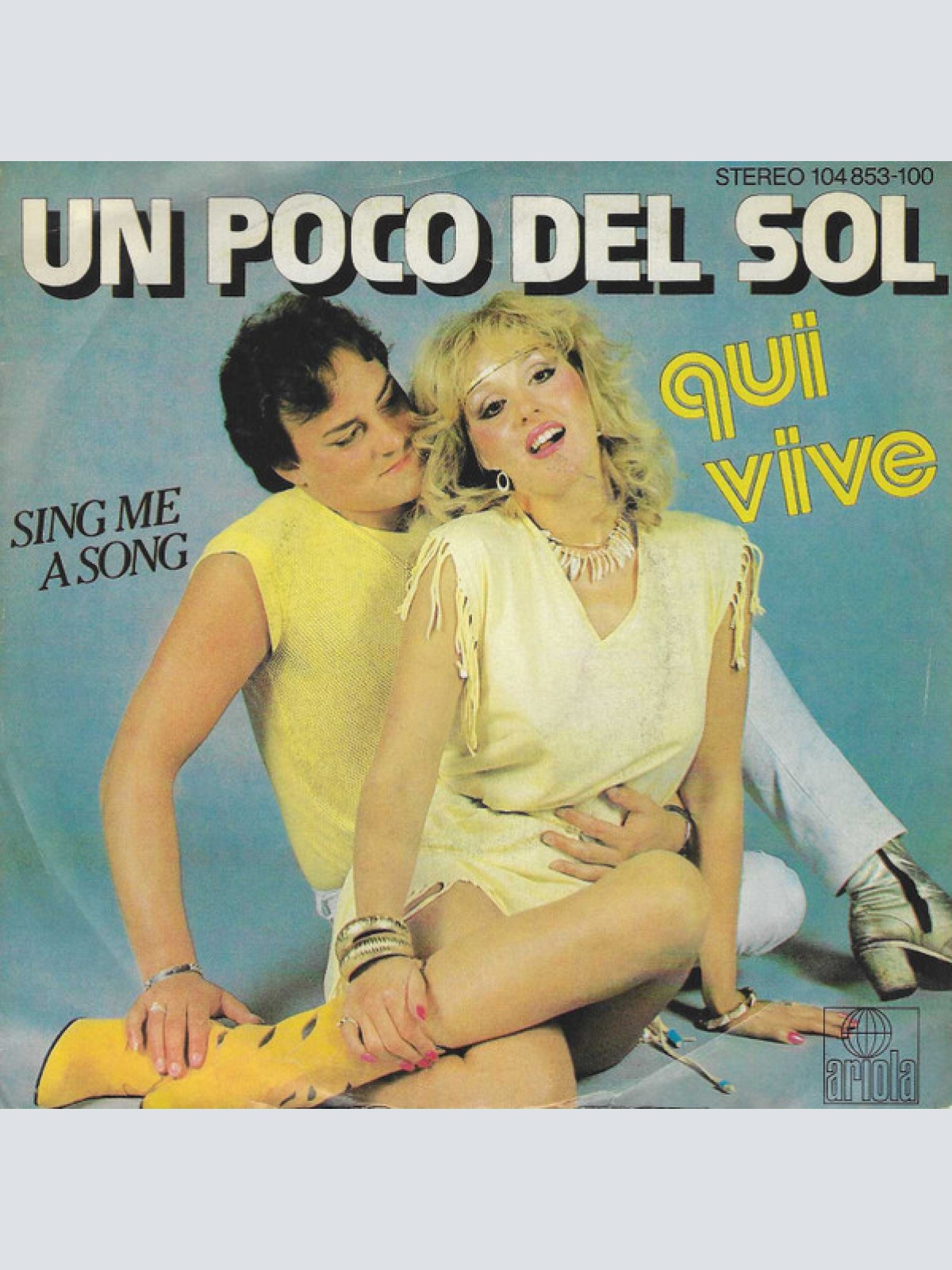 Vinyl / Qui Vive - Un Poco Del Sol