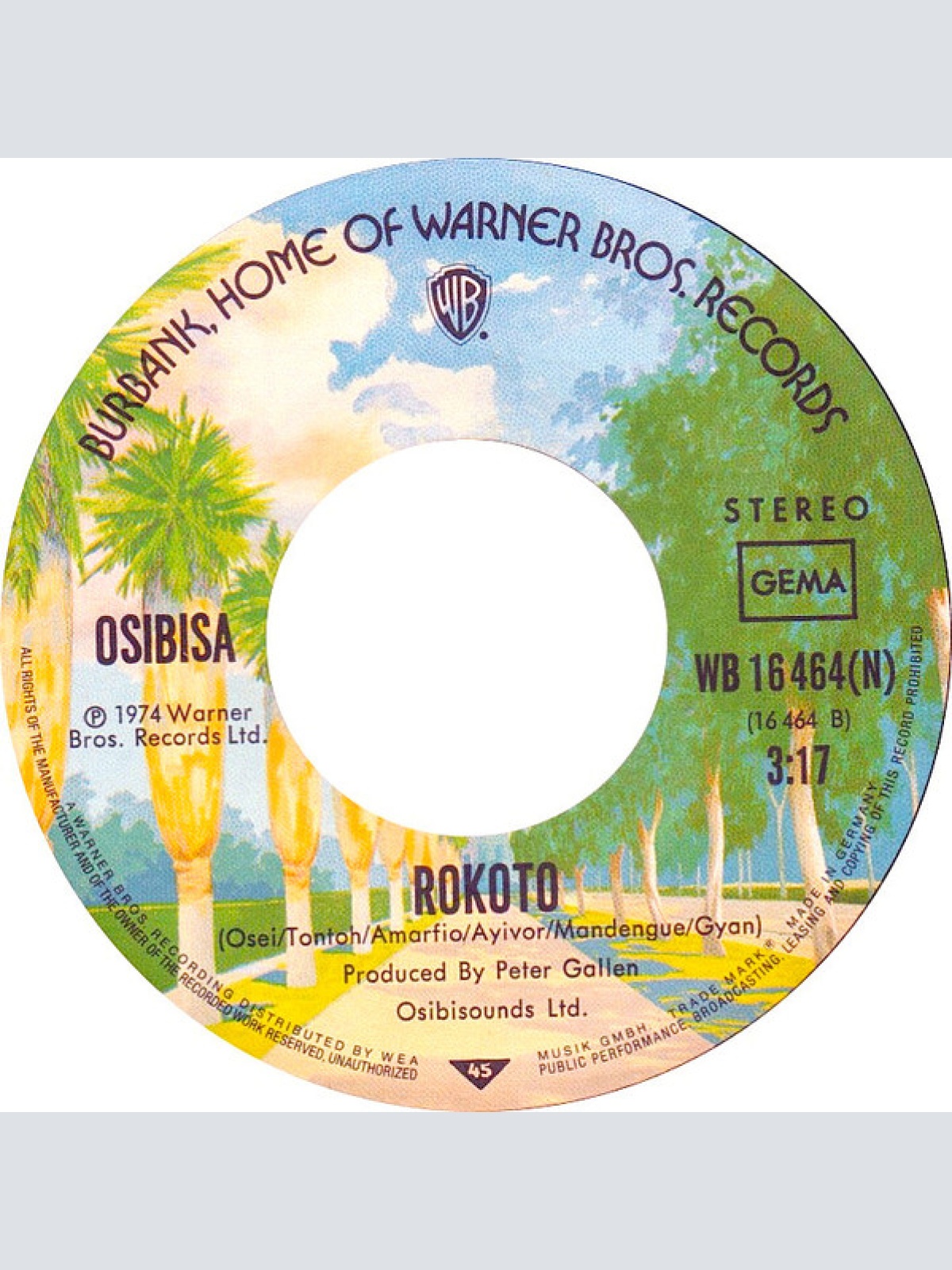 Vinyl / Osibisa - Who's Got The Paper