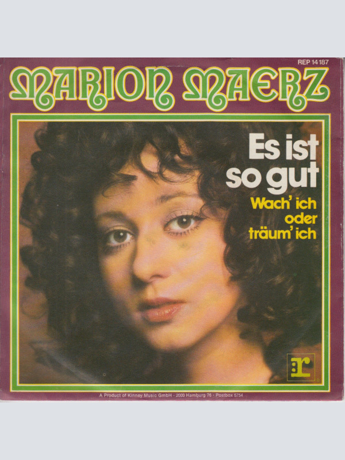 Vinyl / Marion Maerz - Es Ist So Gut