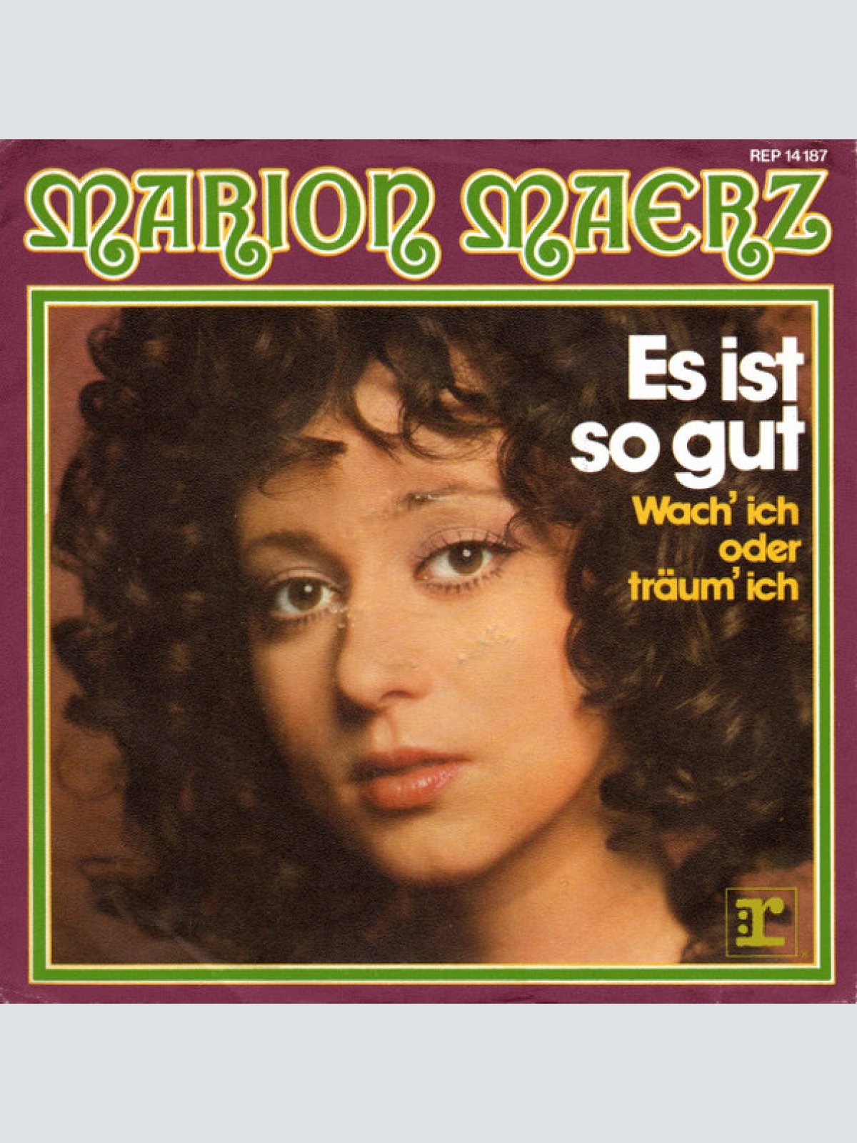 Vinyl / Marion Maerz - Es Ist So Gut