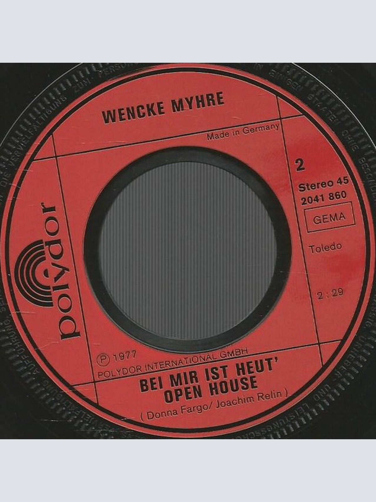 Vinyl / Wencke Myhre - Viva Maria