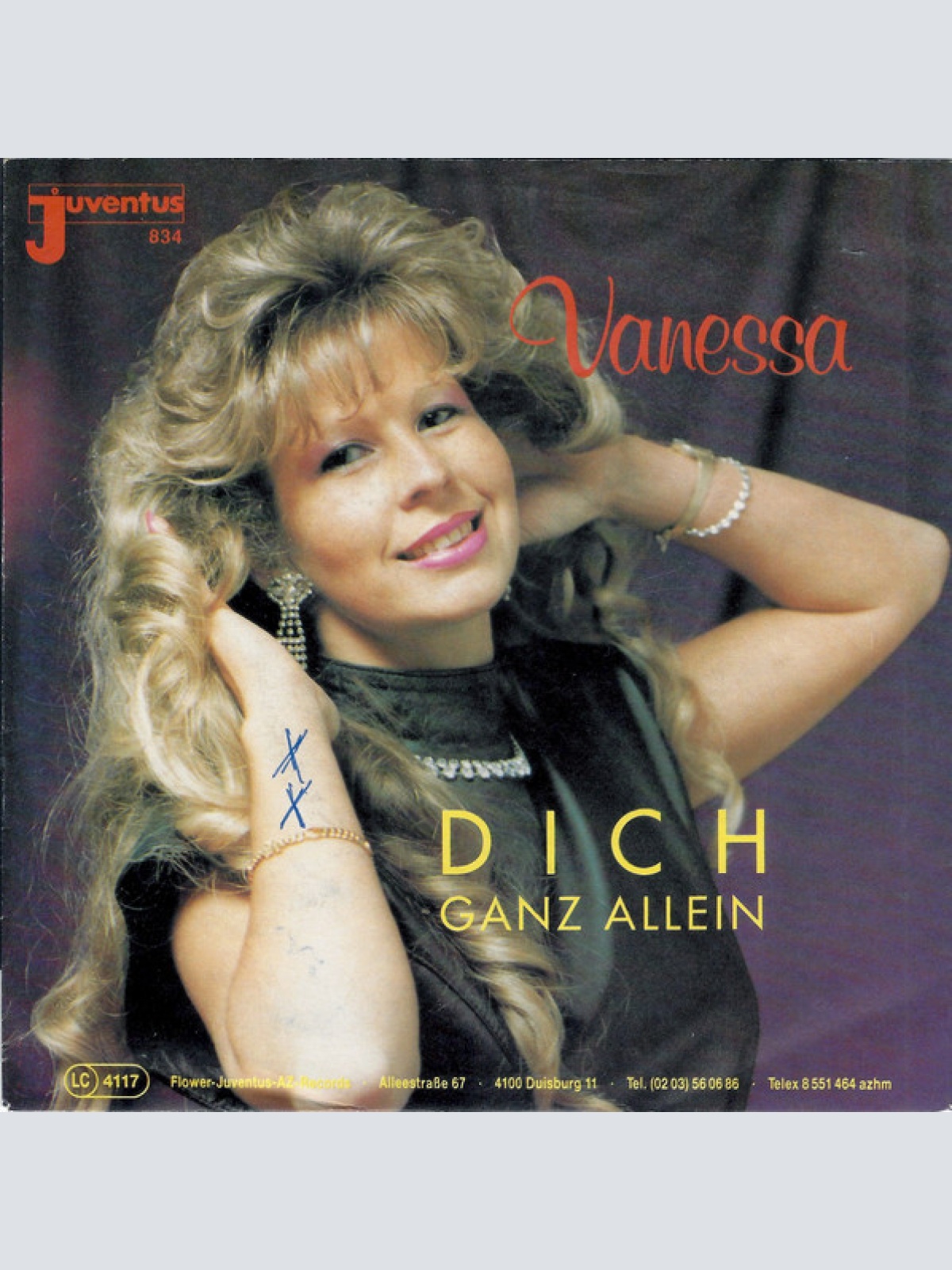 Vinyl / Vanessa (58) - Dich Ganz Allein