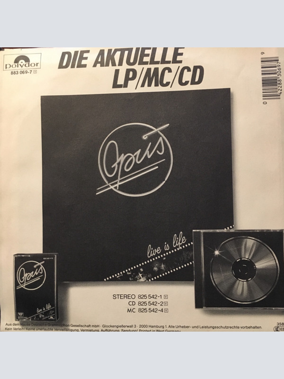 Vinyl / Opus - Flyin' High (Original Live Version)