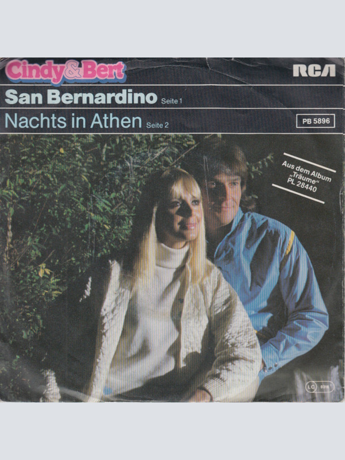 Vinyl / Cindy & Bert - San Bernardino