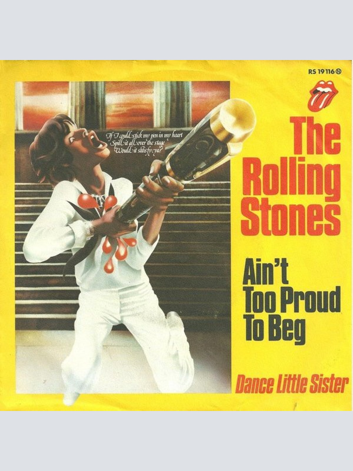 Vinyl / The Rolling Stones - Ain't Too Proud To Beg