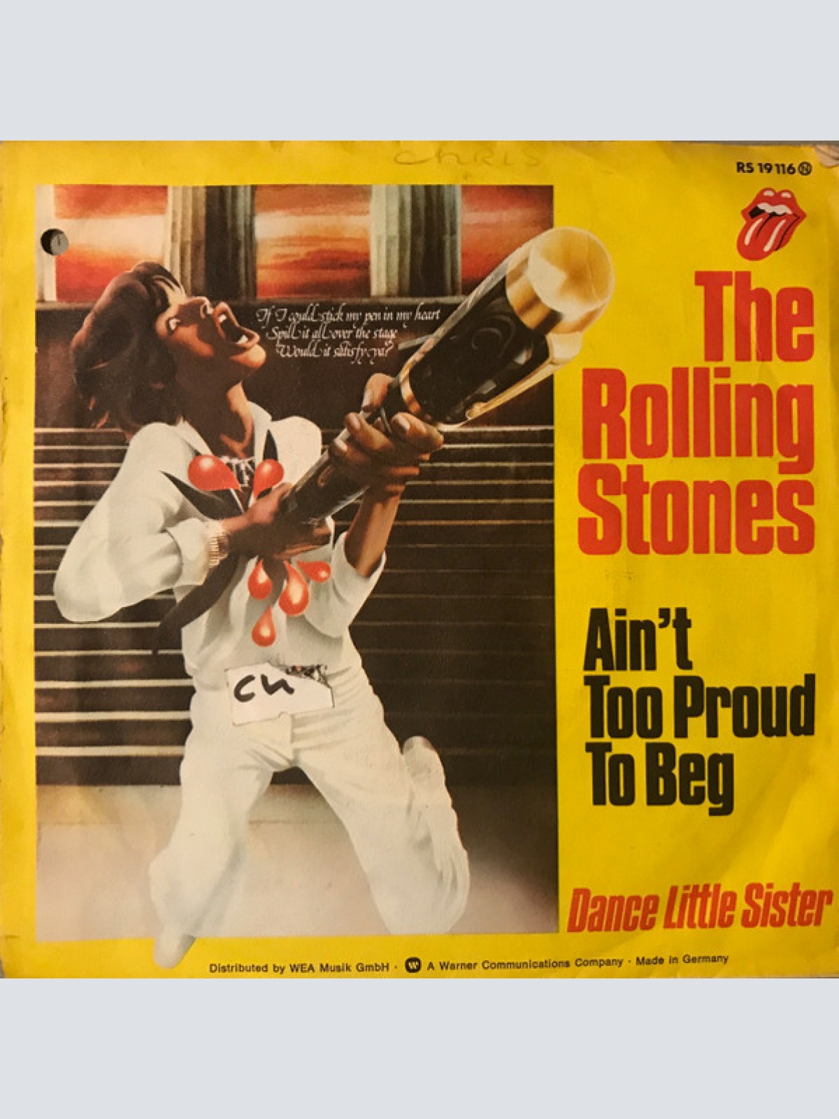 Vinyl / The Rolling Stones - Ain't Too Proud To Beg
