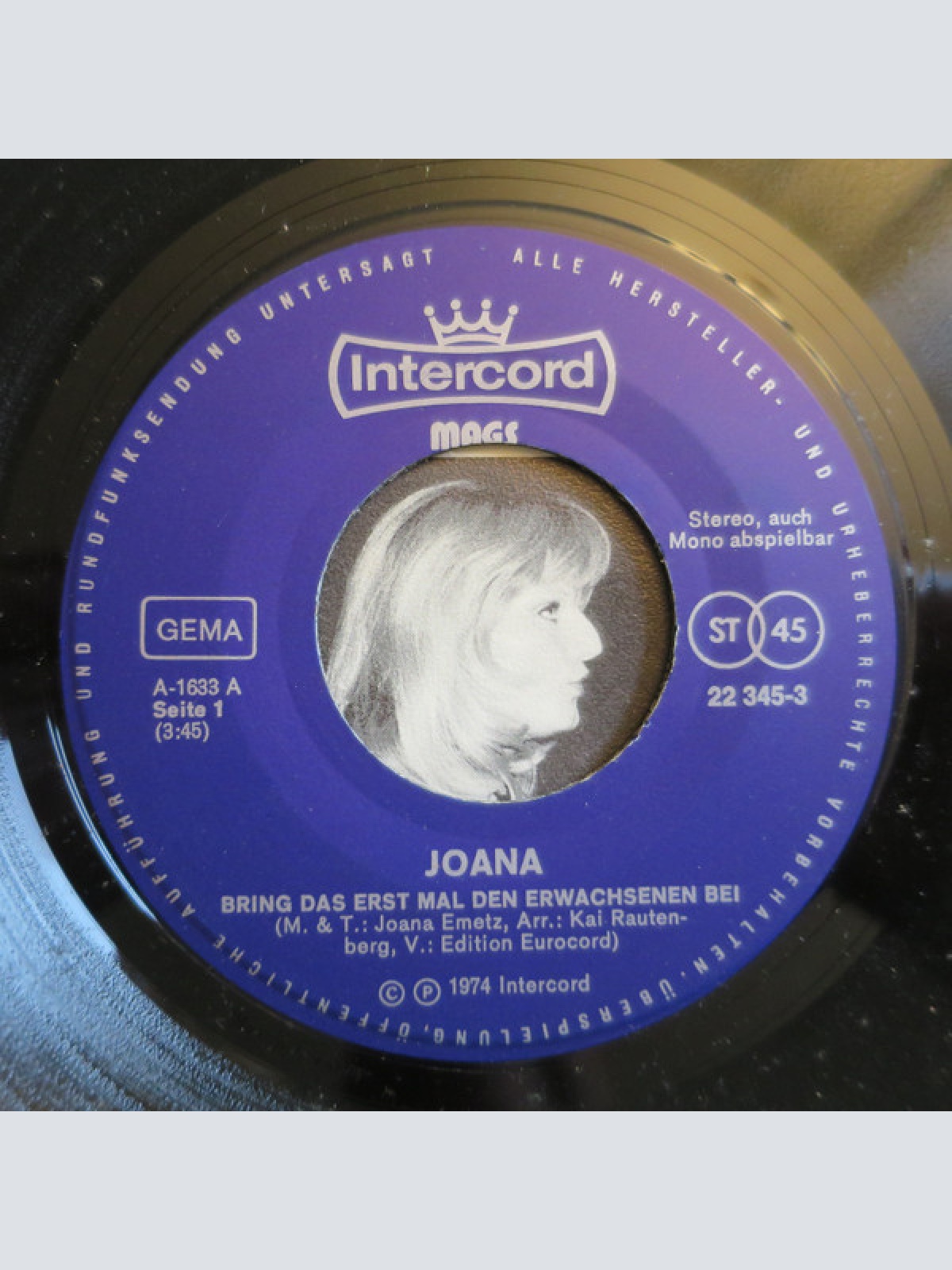 Vinyl / Joana (6) - Bring Das Erst Mal Den Erwachsenen Bei