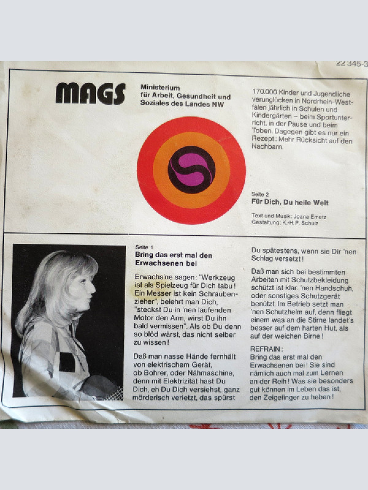 Vinyl / Joana (6) - Bring Das Erst Mal Den Erwachsenen Bei