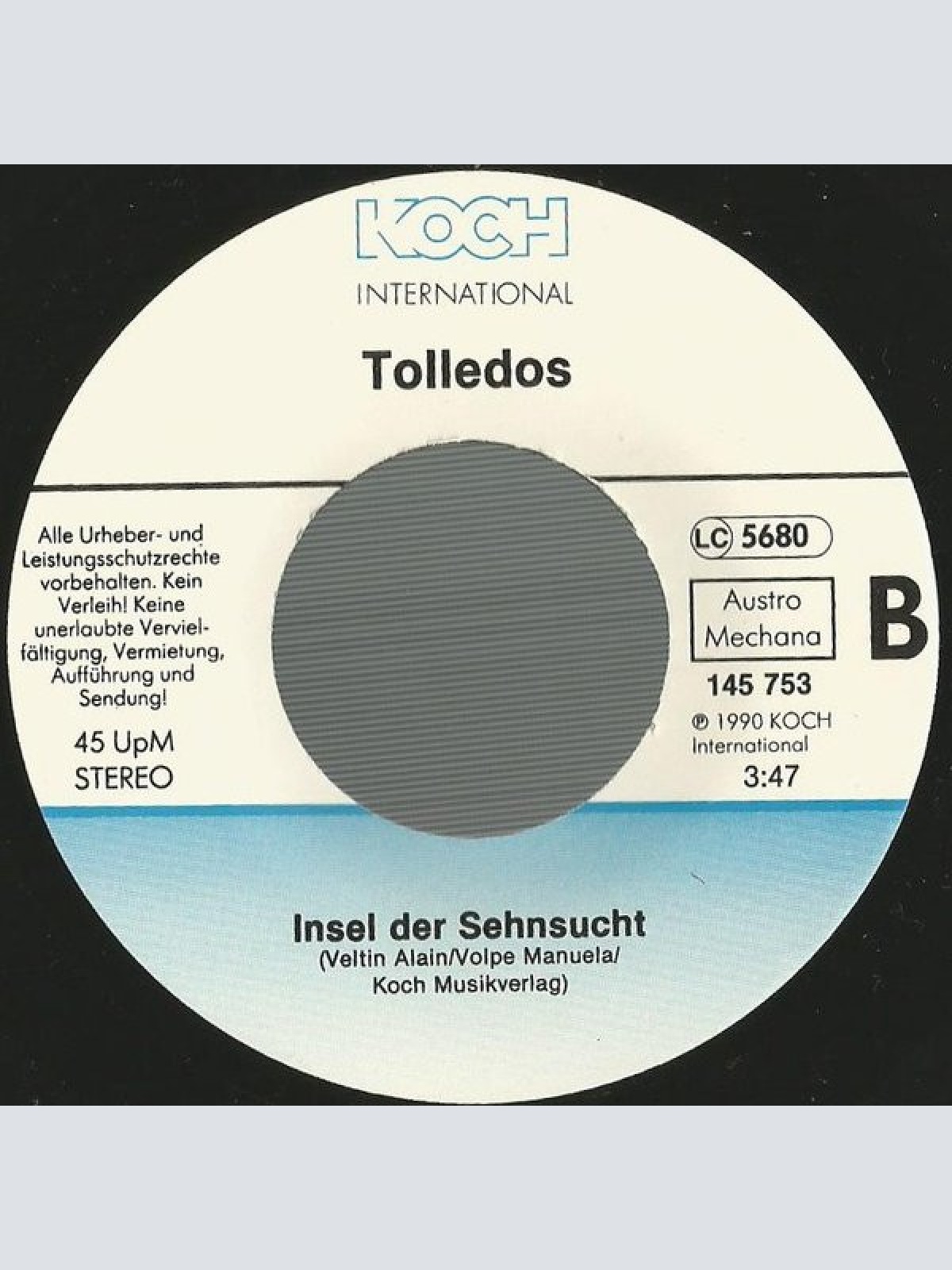 Vinyl / Tolledos - Komm Fahr Mit