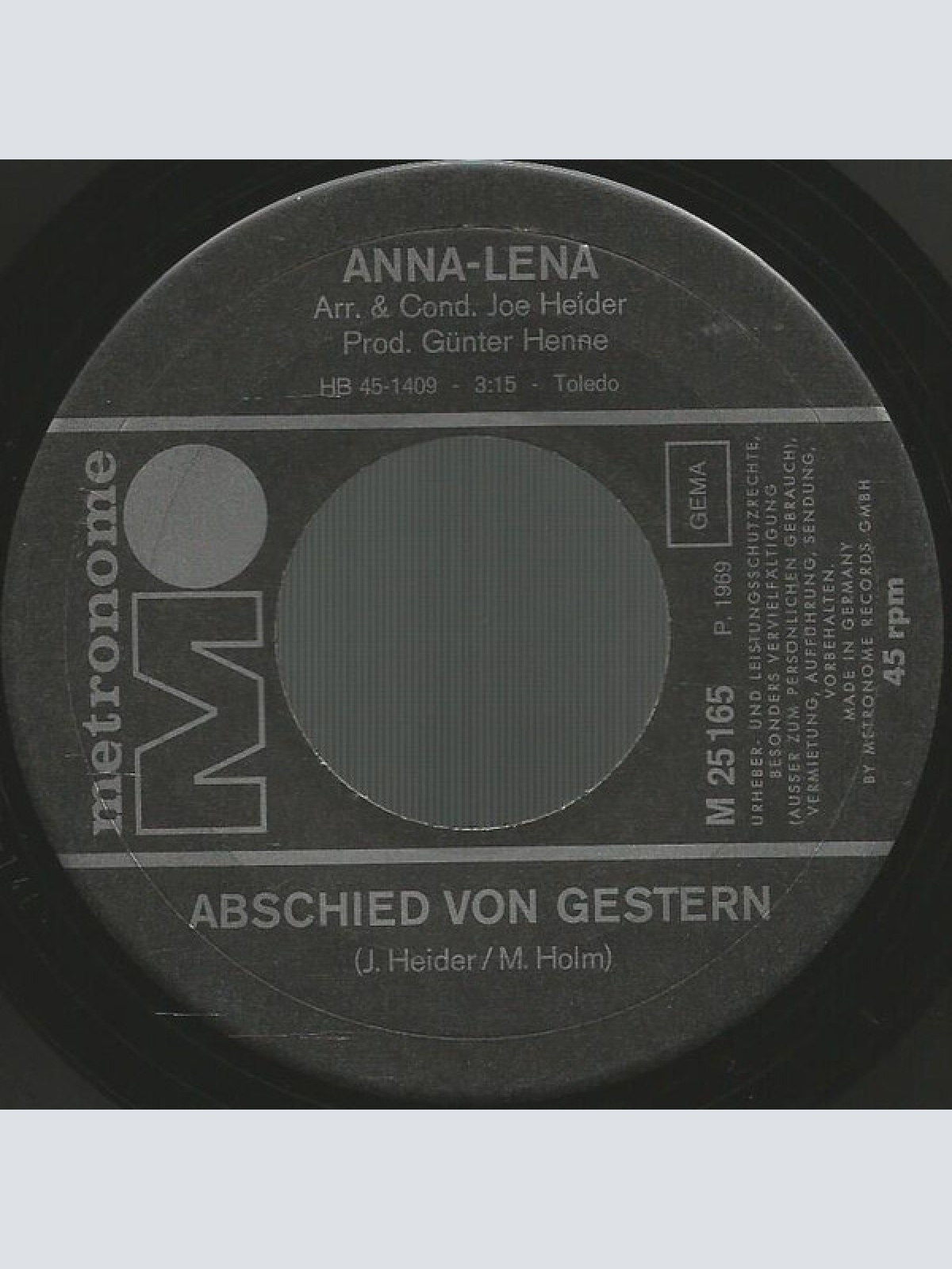 Vinyl / Anna-Lena* - Einen Ring Mit Deinem Namen
