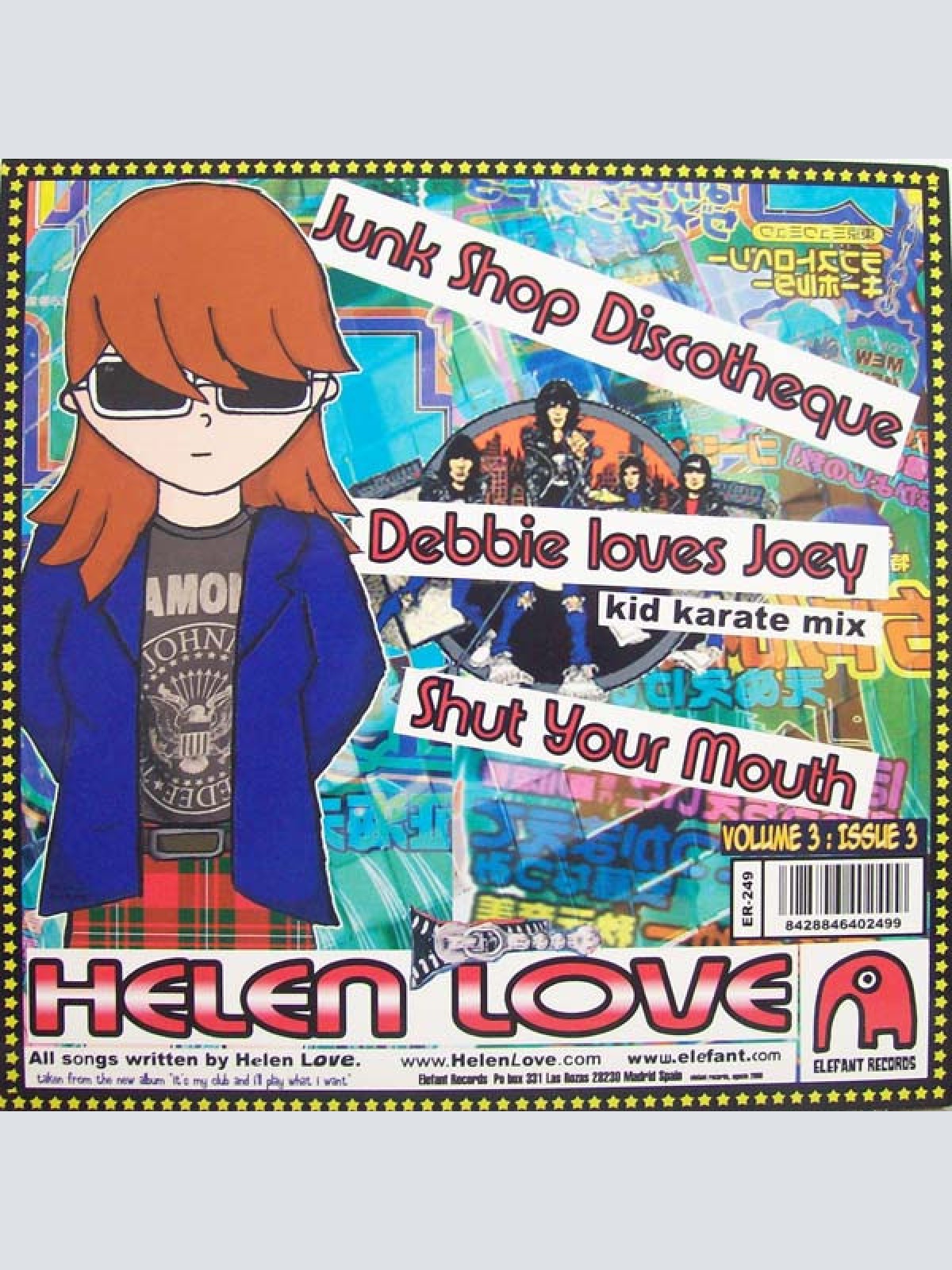 Vinyl / Helen Love - Junk Shop Discotheque