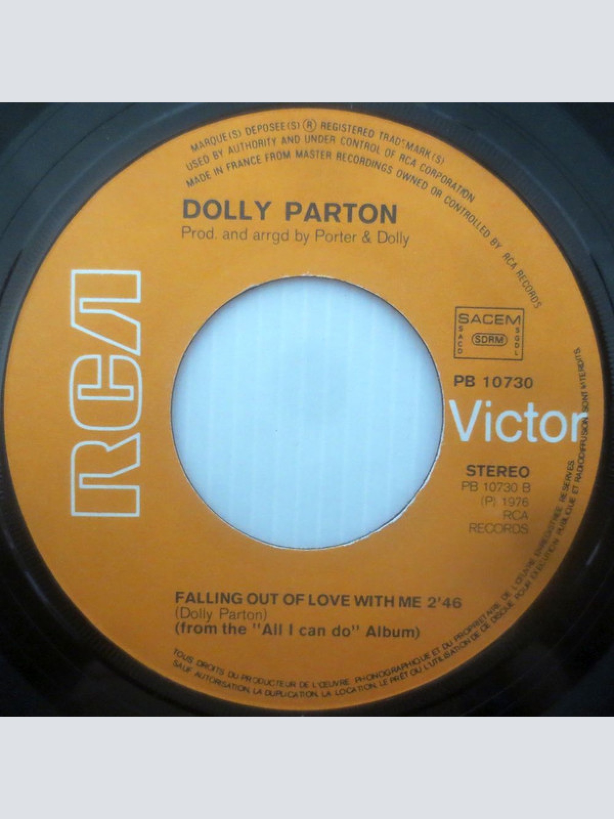 Vinyl / Dolly Parton - All I Can Do