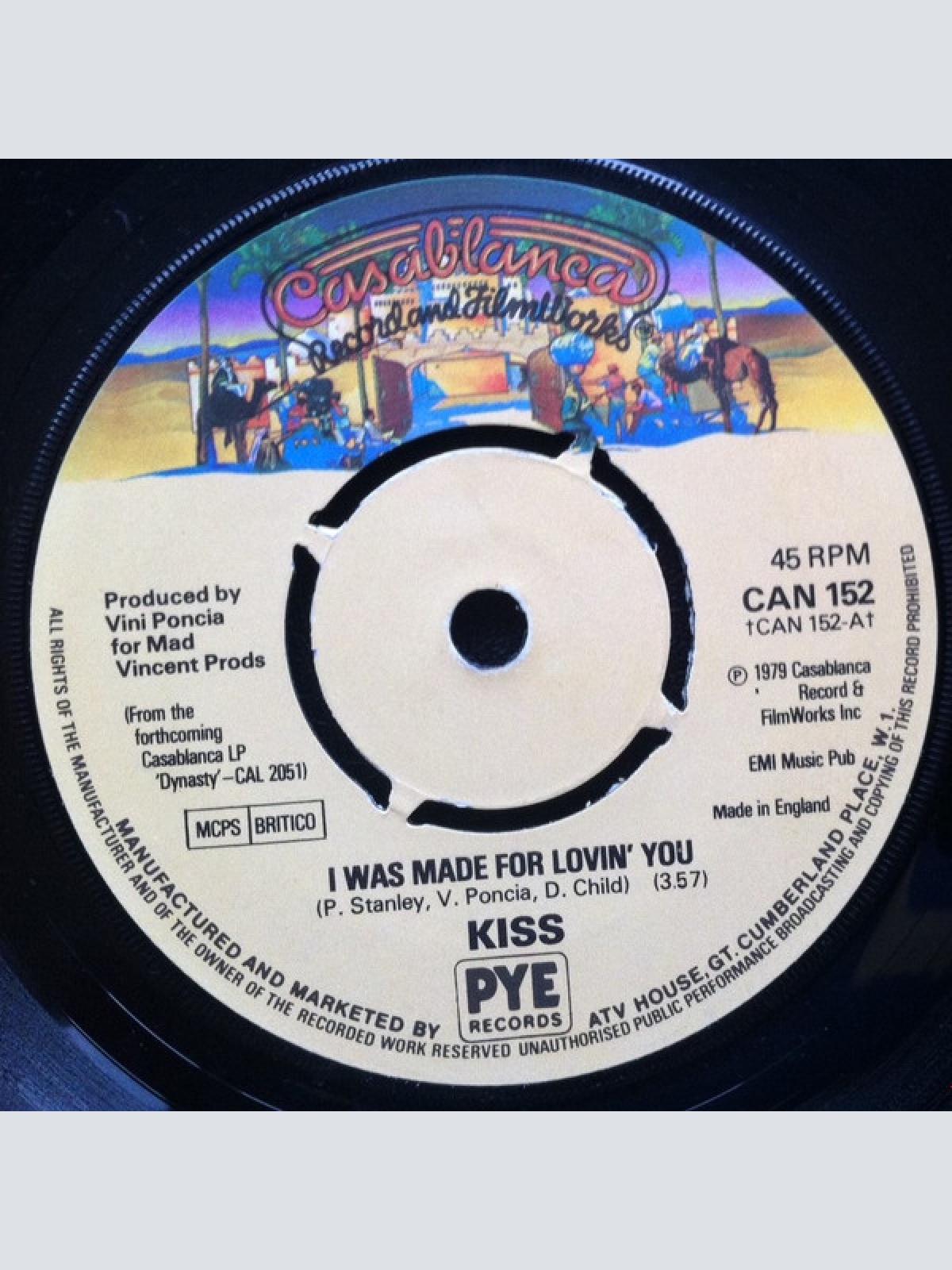 Vinyl / Kiss - I Was Made For Lovin' You