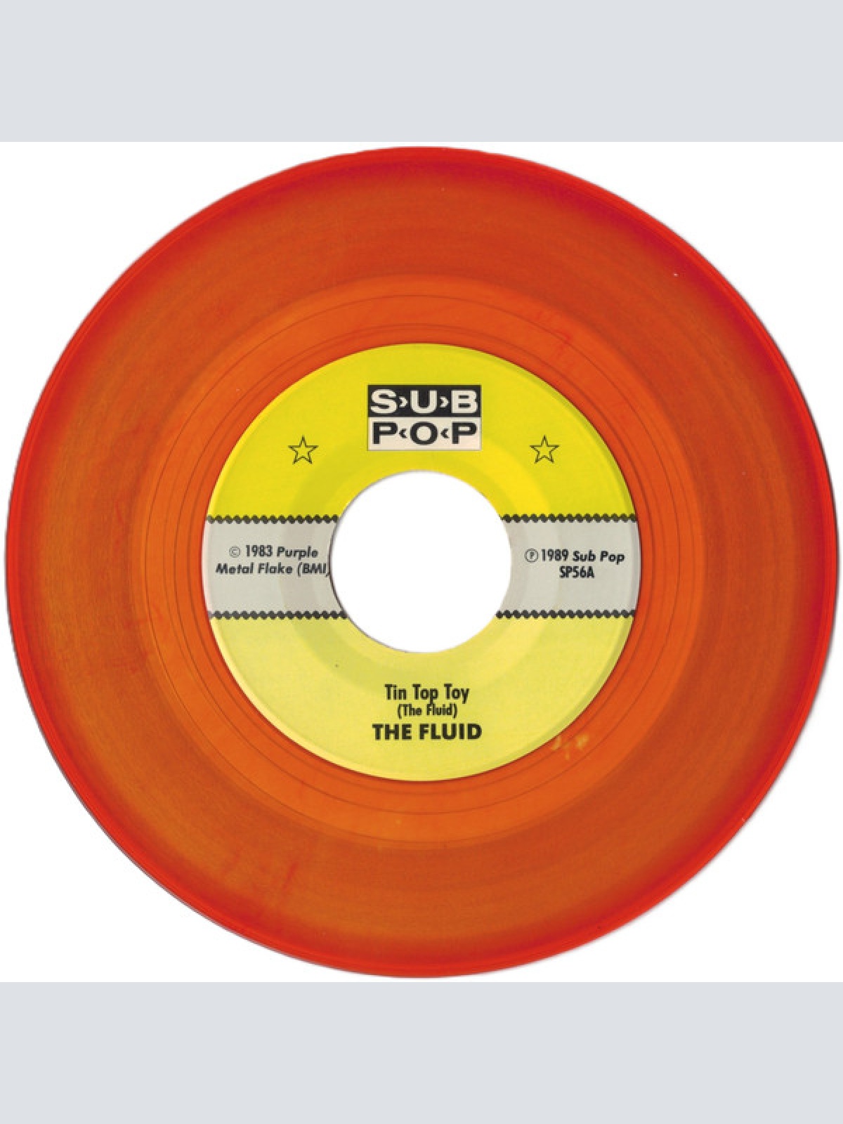 Vinyl / The Fluid - Tin Top Toy b/w Tomorrow