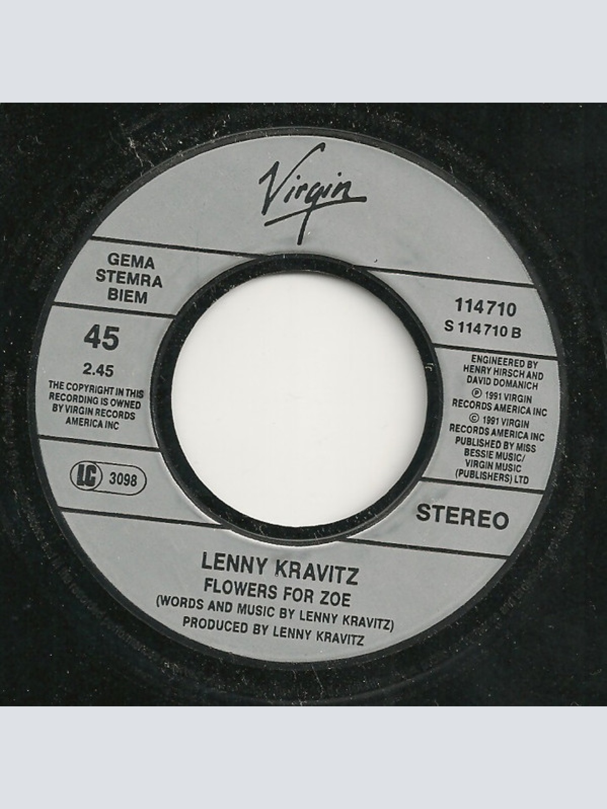 Vinyl / Lenny Kravitz - Stand By My Woman