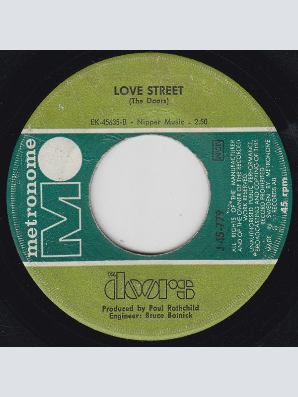 Vinyl / The Doors - Hello, I Love You