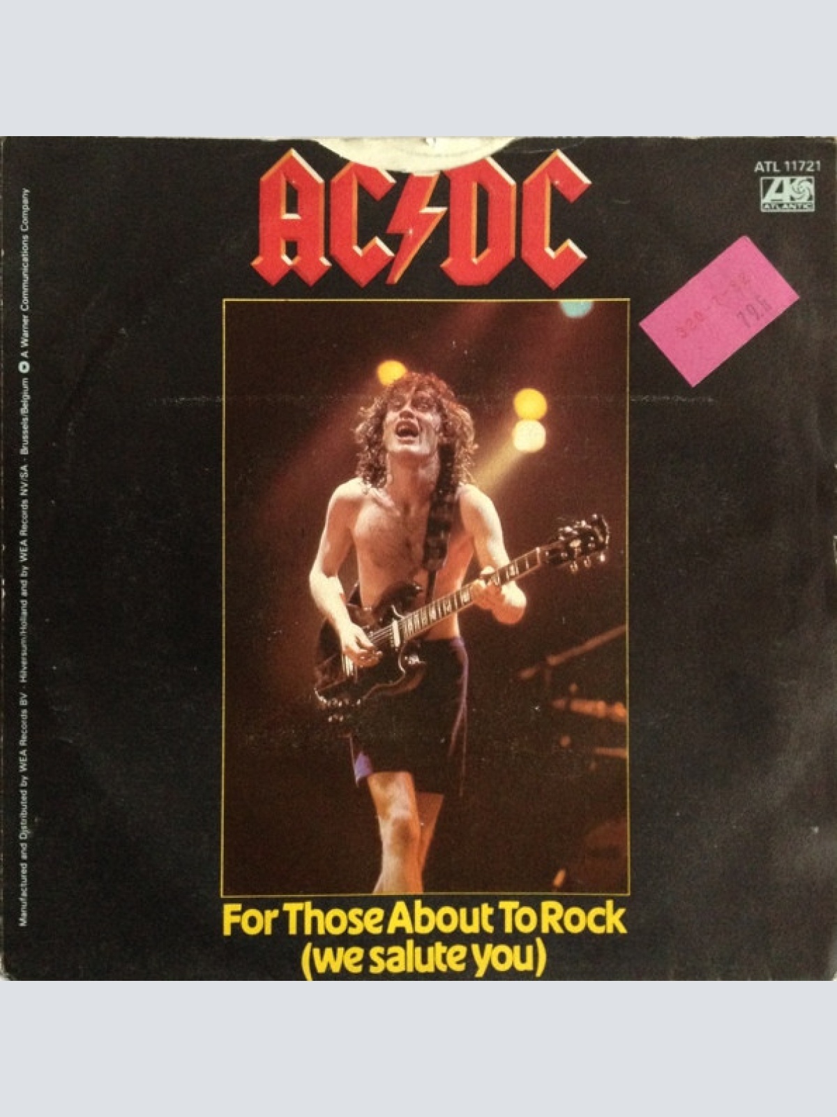 Vinyl / AC/DC - For Those About To Rock (We Salute You)