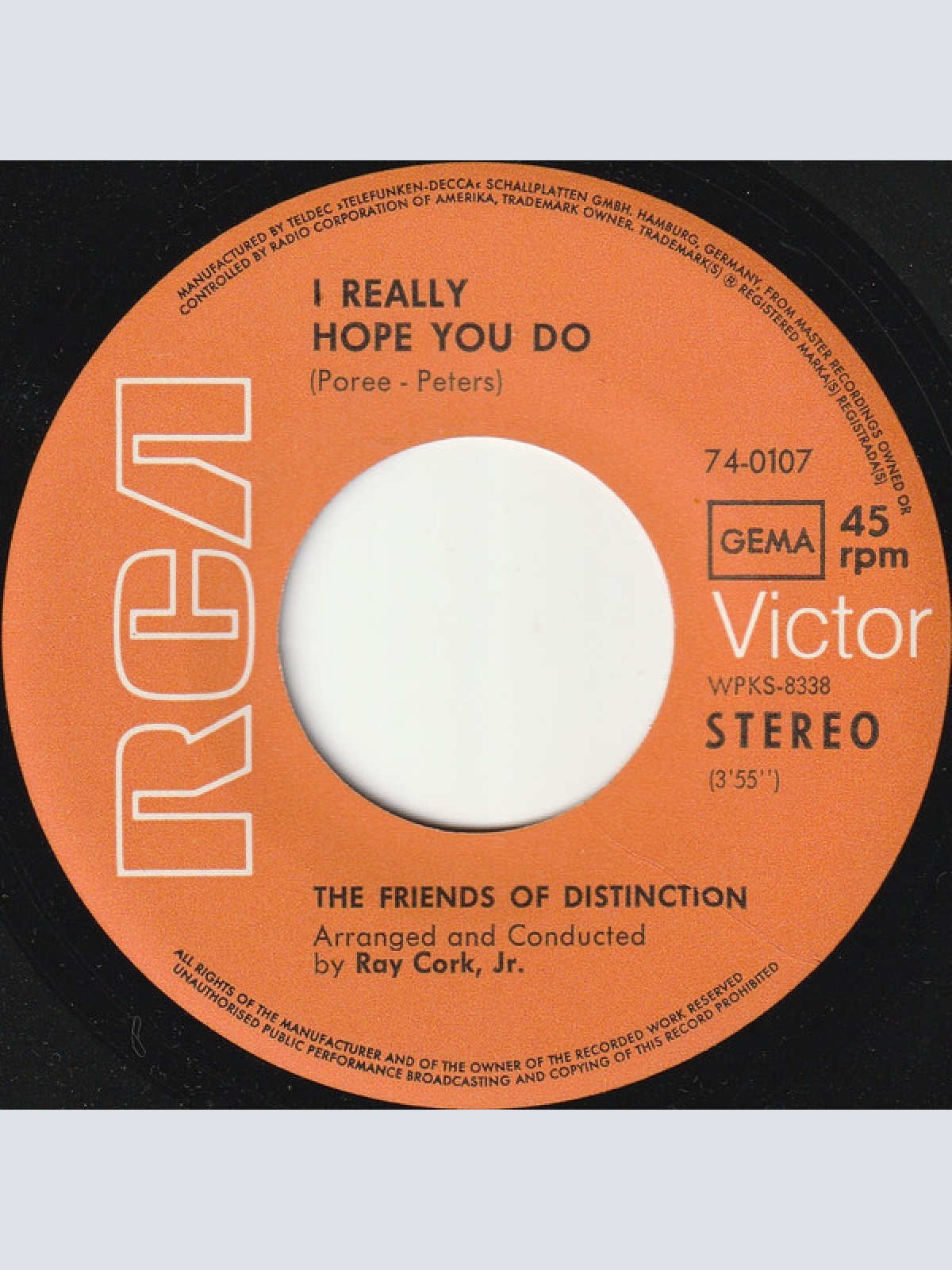 Vinyl / The Friends Of Distinction - Grazing In The Grass