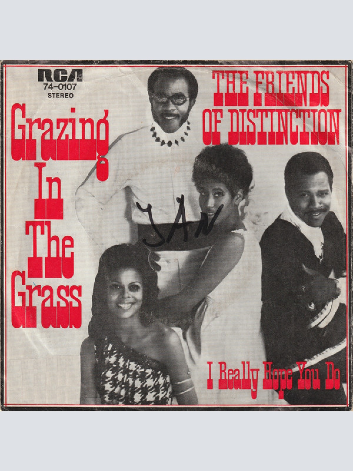 Vinyl / The Friends Of Distinction - Grazing In The Grass