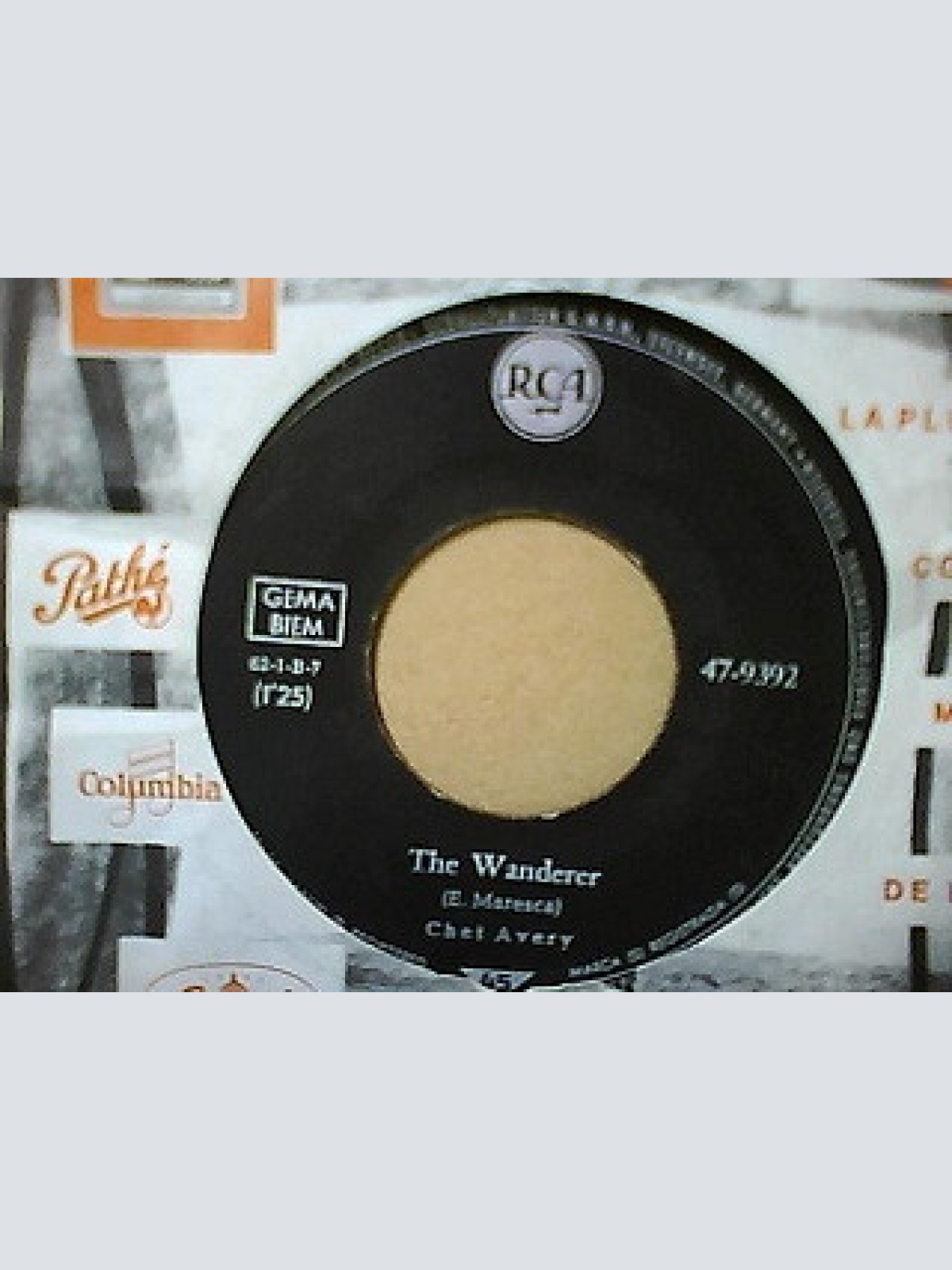 Vinyl / Chet Avery / Timmy Reynolds - The Wanderer / Dear Lady Twist