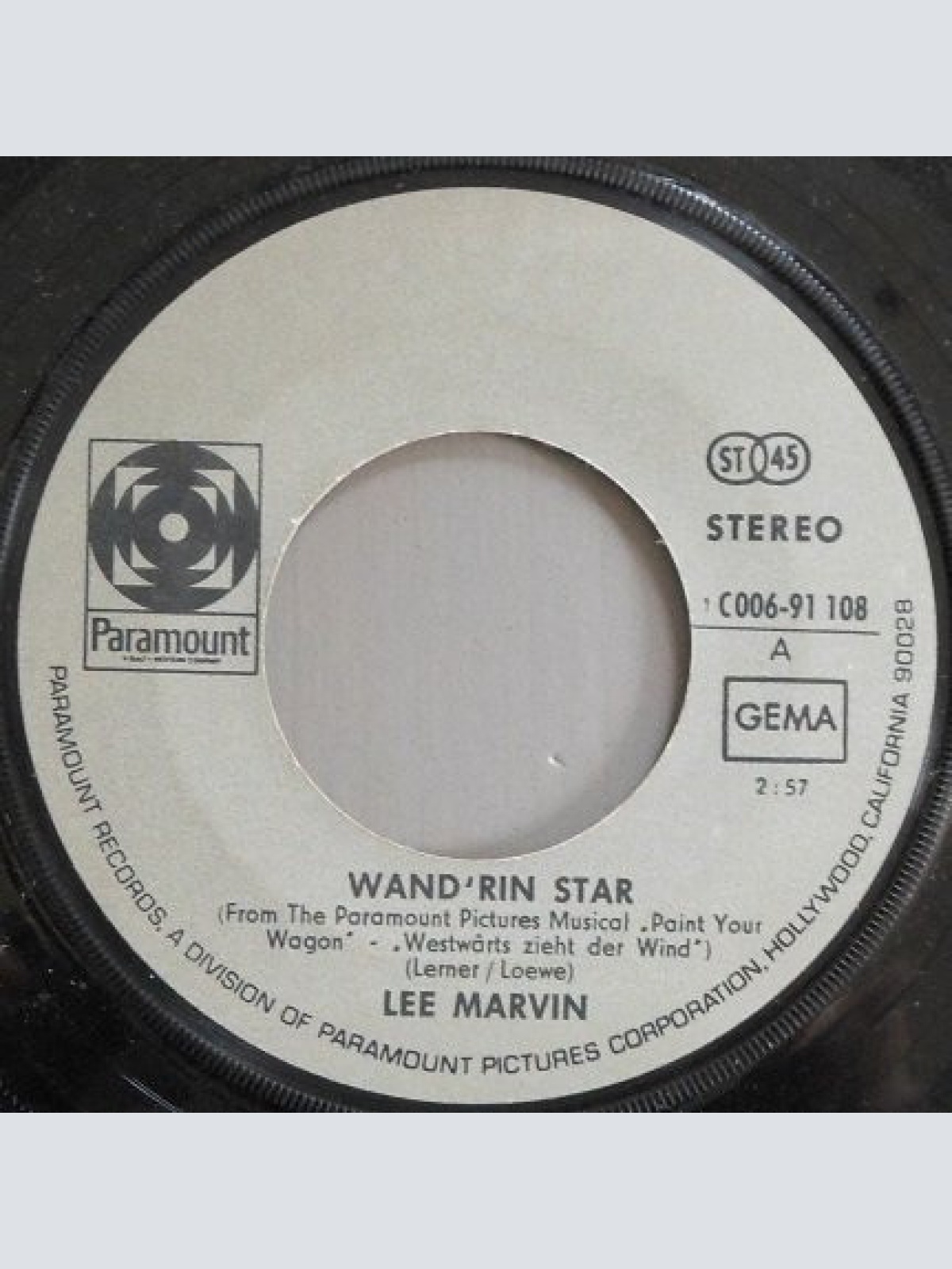 Vinyl / Lee Marvin / Clint Eastwood (2) - Wand'rin Star / I Talk To The Trees