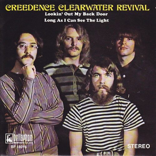 Vinyl / Creedence Clearwater Revival - Lookin' Out My Back Door / Long As I Can See The Light