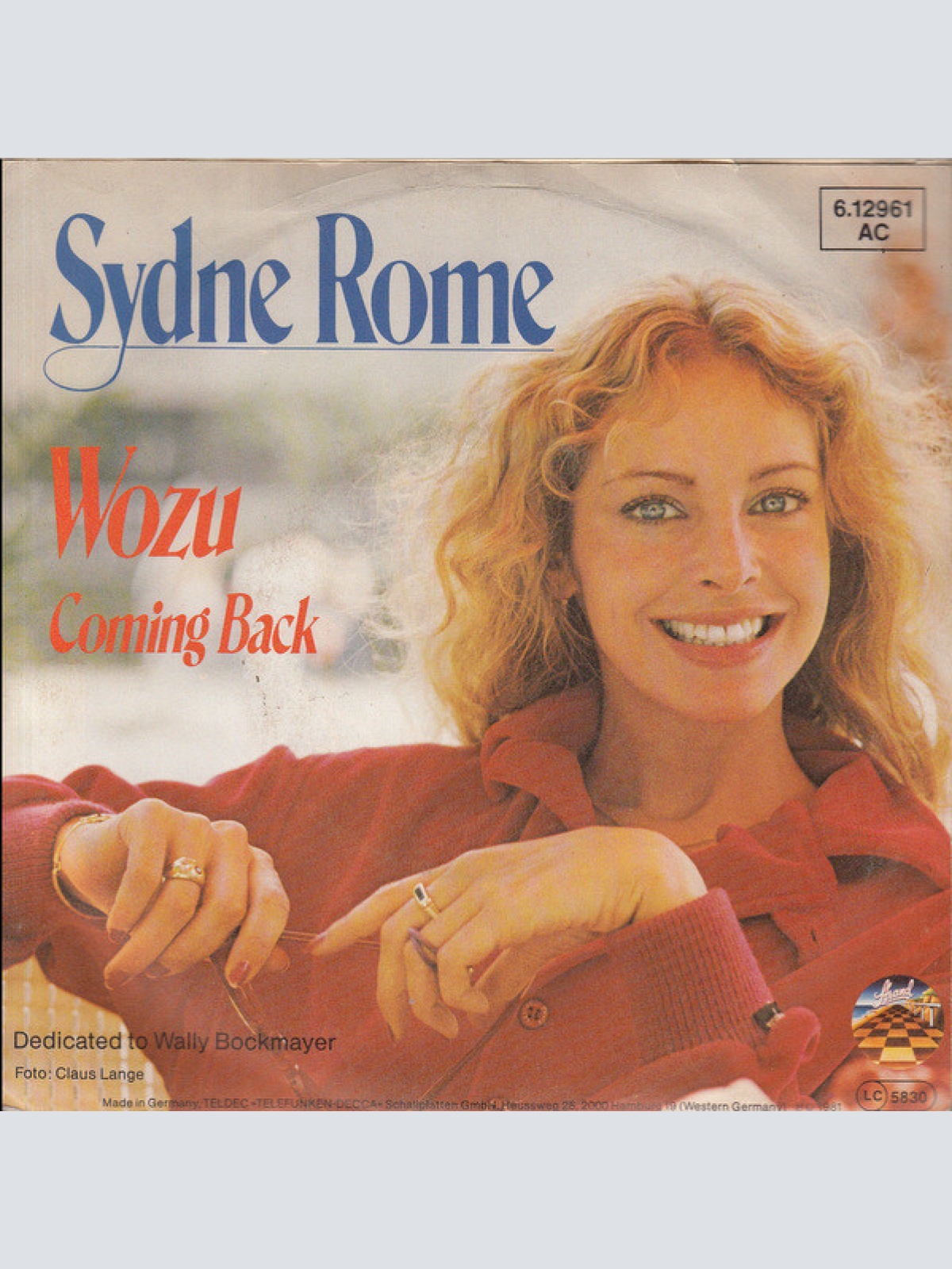 Vinyl / Sydne Rome - Wozu