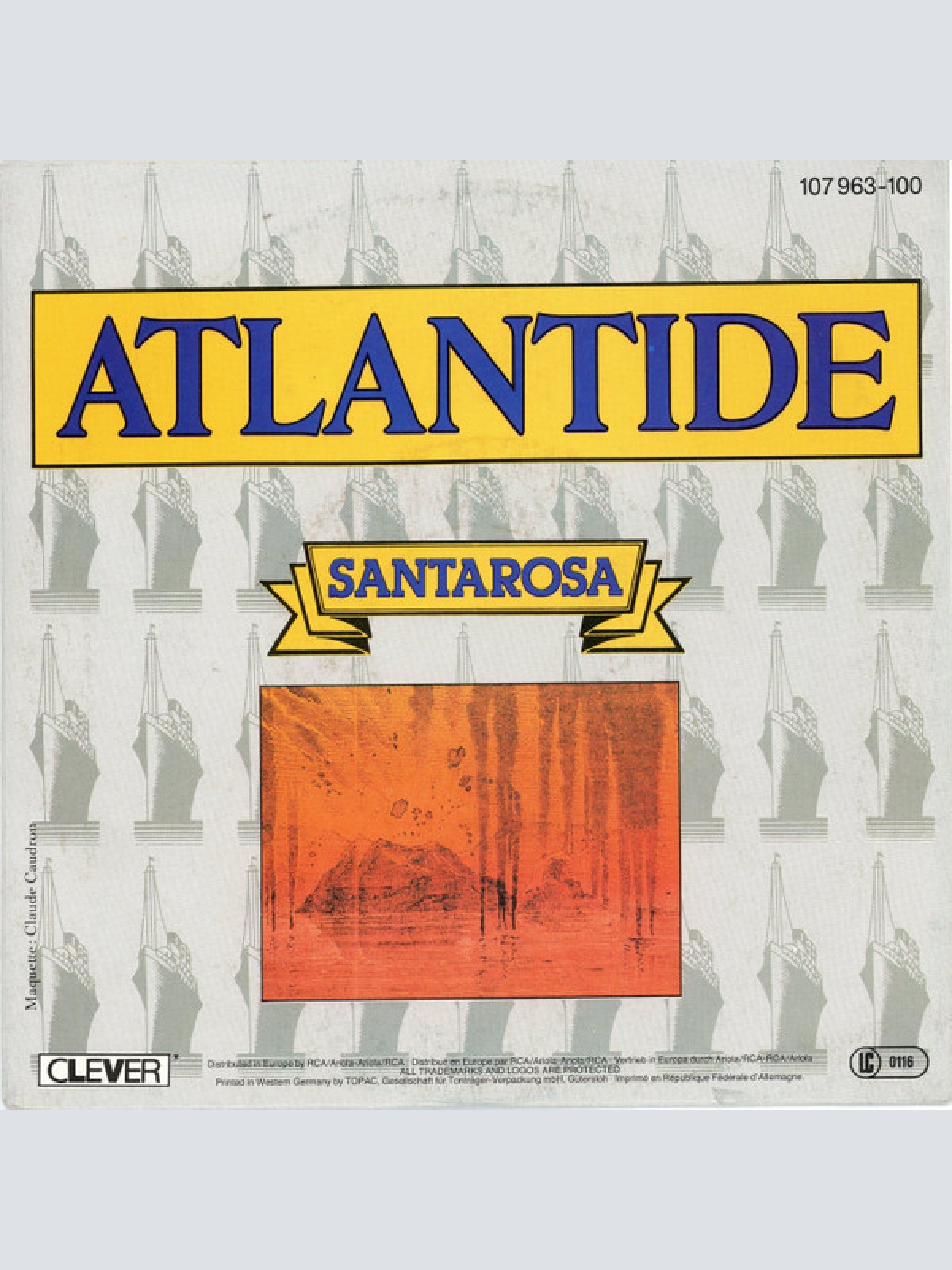 Vinyl / Santarosa - Atlantide