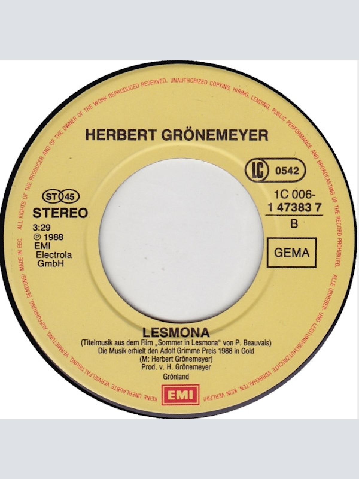 Vinyl / Herbert Grönemeyer - Halt Mich