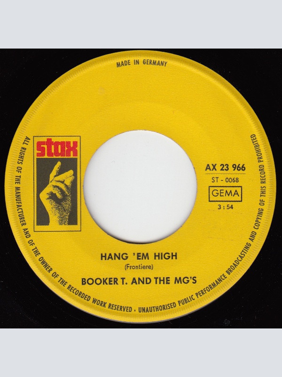 Vinyl / Booker T. & The MG's* - Hang 'Em High