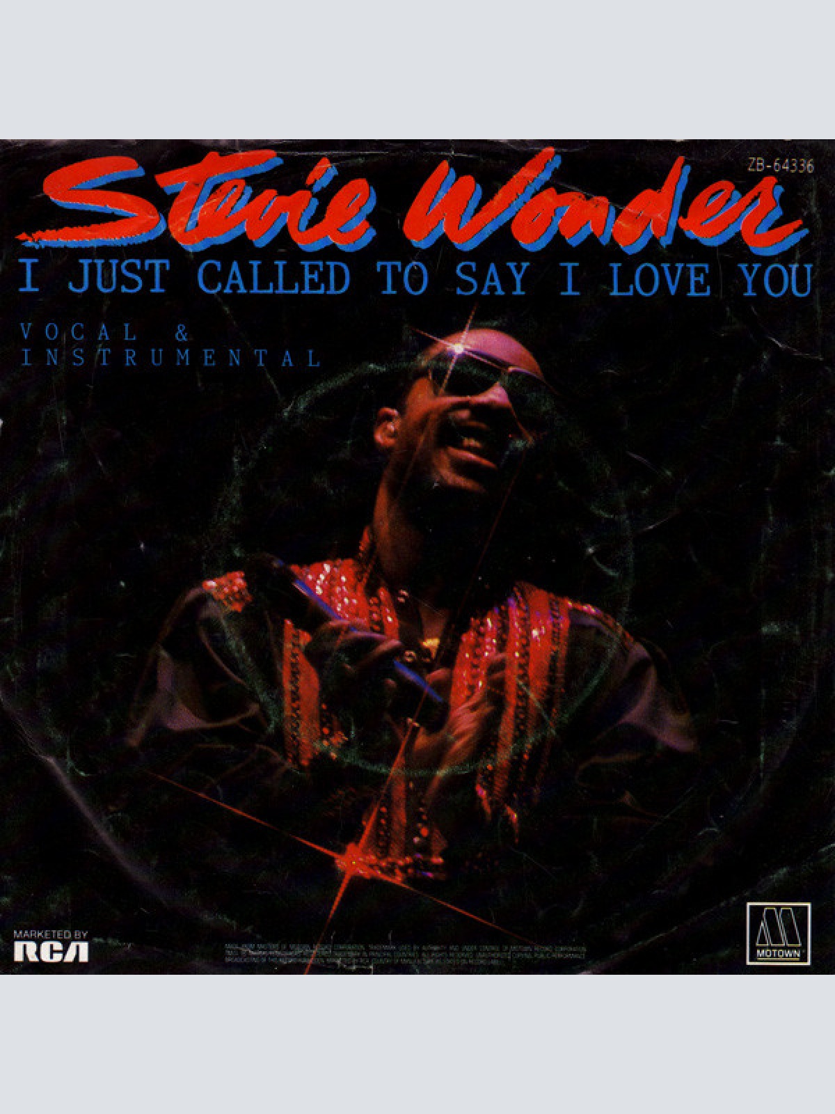Vinyl / Stevie Wonder - I Just Called To Say I Love You