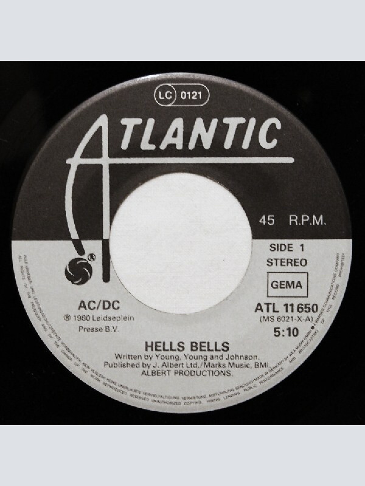 Vinyl / AC/DC - Hells Bells