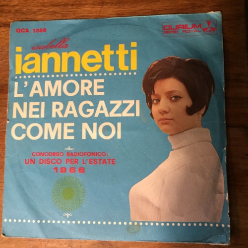 Vinyl / Isabella Iannetti - L'Amore Nei Ragazzi Come Noi