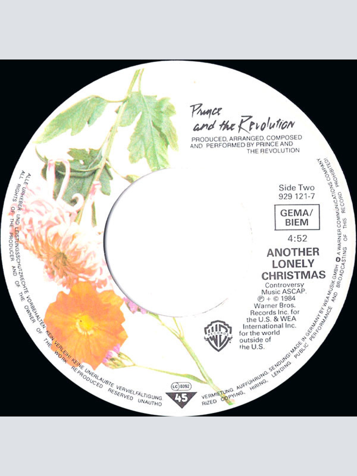 Vinyl / Prince And The Revolution - I Would Die 4 U