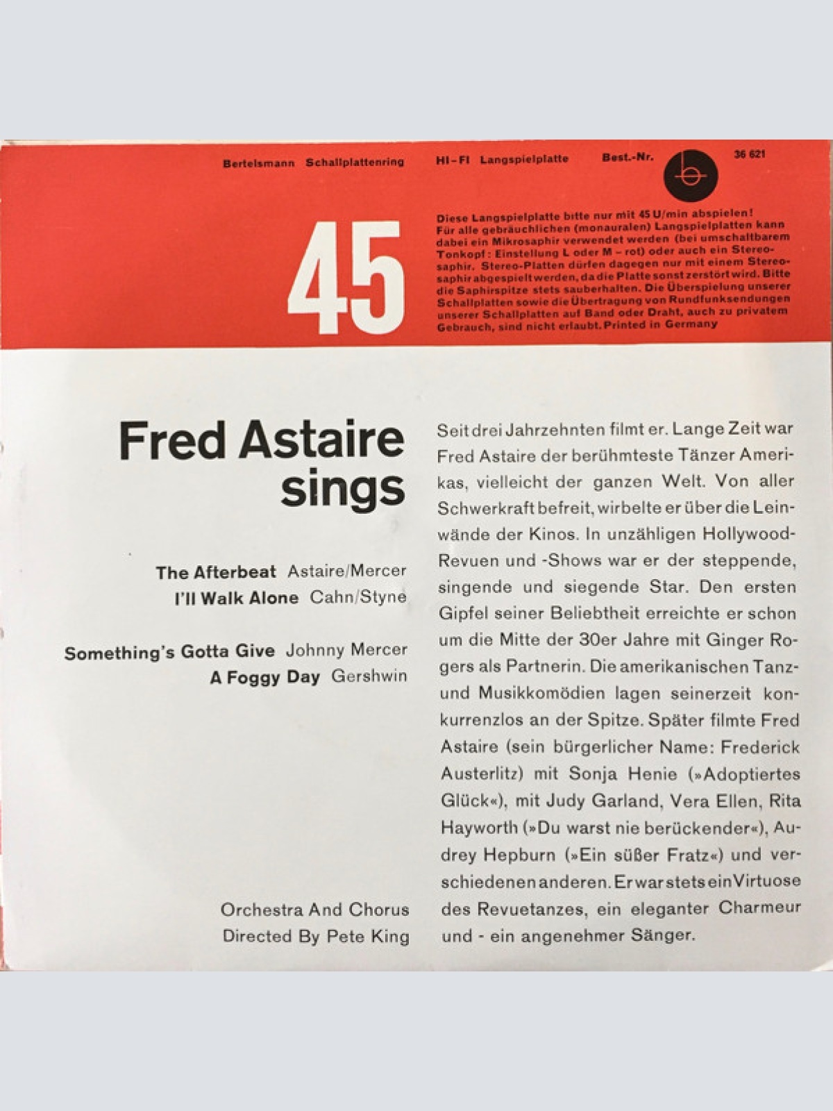 Vinyl / Fred Astaire - Fred Astaire Sings