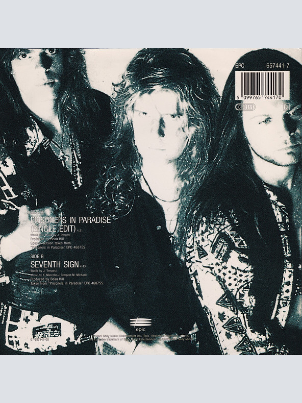 Vinyl / Europe (2) - Prisoners In Paradise