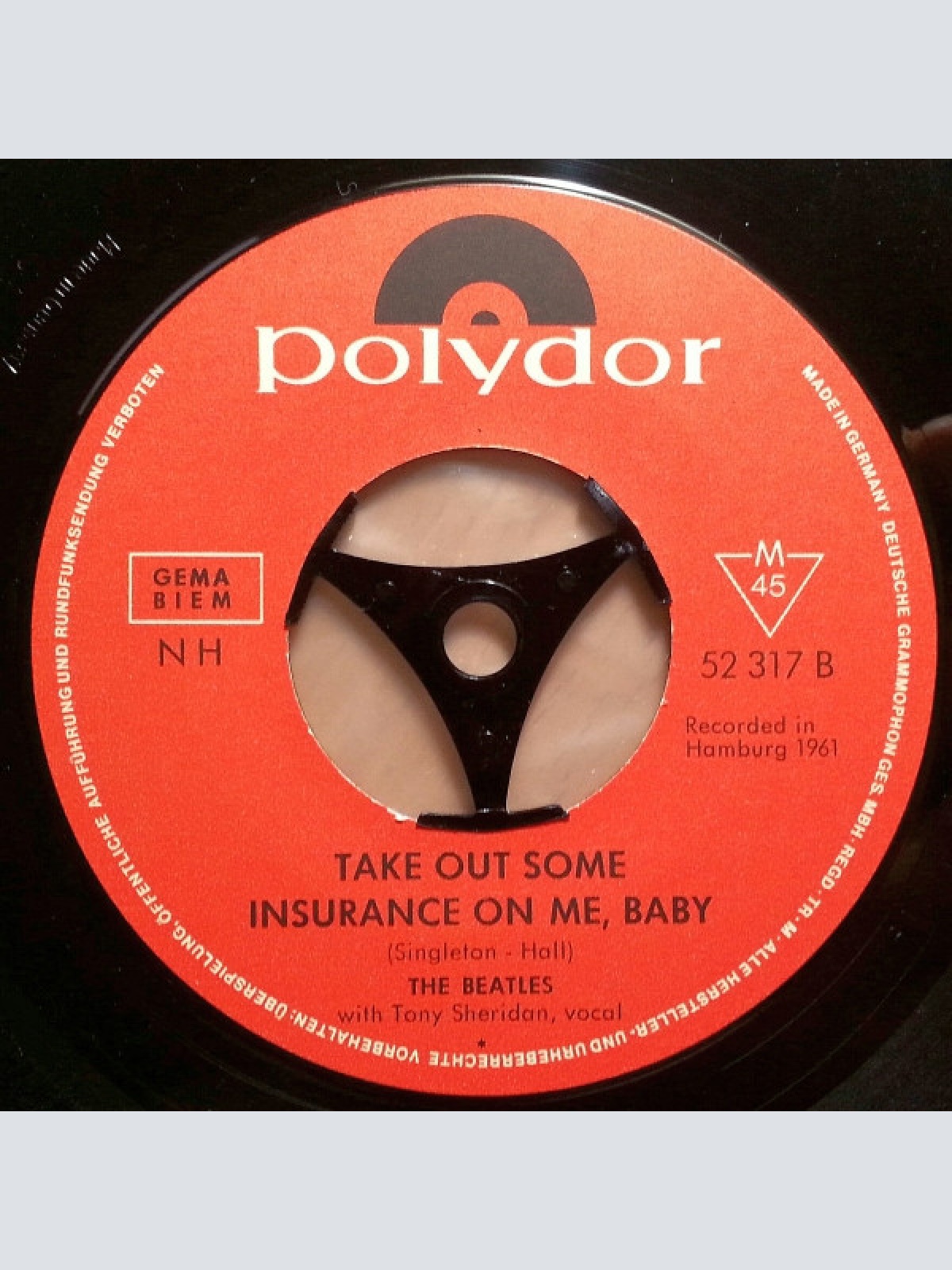 Vinyl / The Beatles / Tony Sheridan And The Beatles - Ain't She Sweet / Take Out Some Insurance On Me, Baby