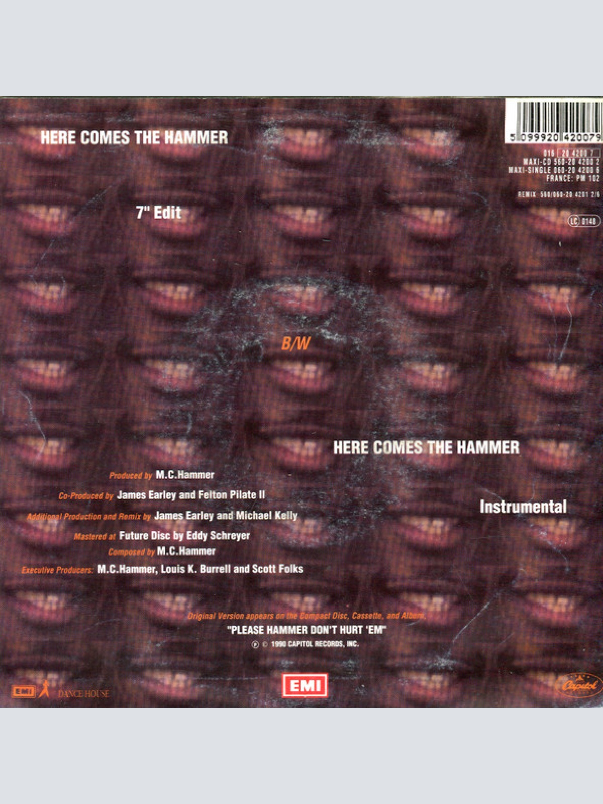 Vinyl / M.C.Hammer* - Here Comes The Hammer