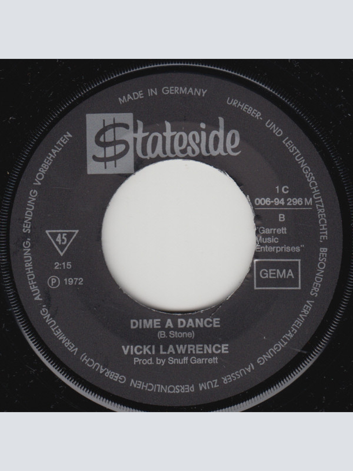 Vinyl / Vicki Lawrence - The Night The Lights Went Out In Georgia