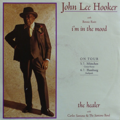 Vinyl / John Lee Hooker With Bonnie Raitt / John Lee Hooker With Carlos Santana & The Santana Band* - I'm In The Mood / The Healer