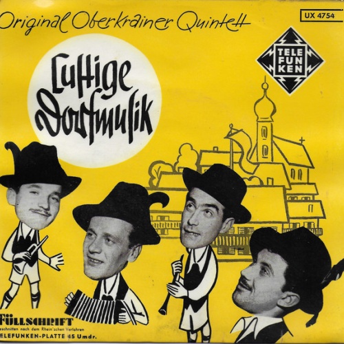 Vinyl / Original Oberkrainer Quintett* - Lustige Dorfmusik